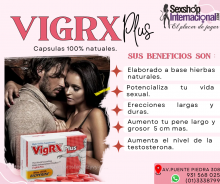 VIGRXPLUS TRATAMIENTO PENE GRANDE Y POTENCIADOR SEXSHOP 931568025